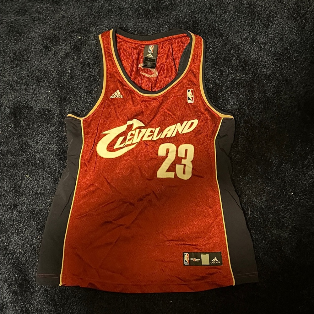 Adidas Red Cleveland Cavaliers Jersey